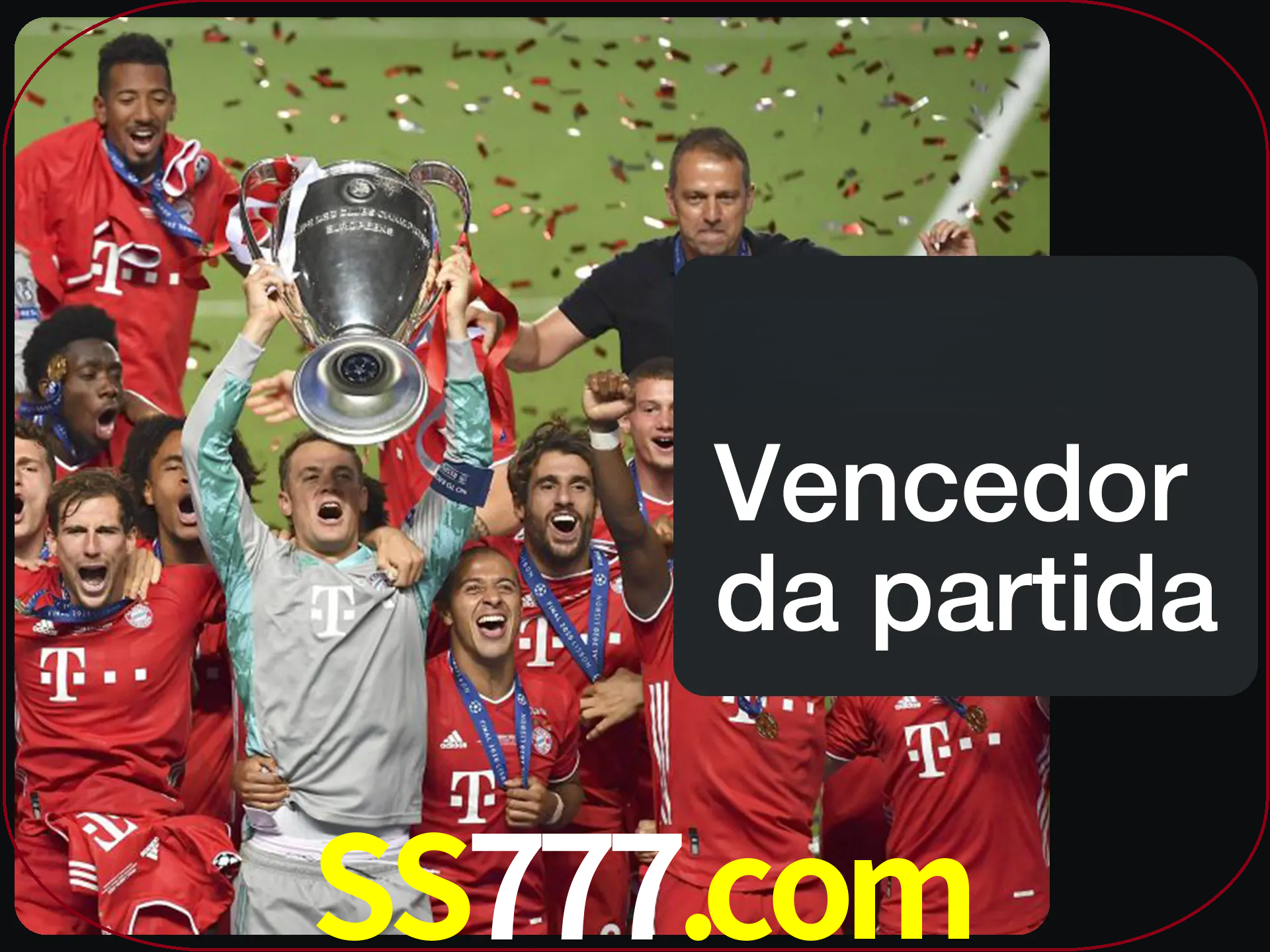 Aposte no vencedor e ganhe uma grande quantia de dinheiro.