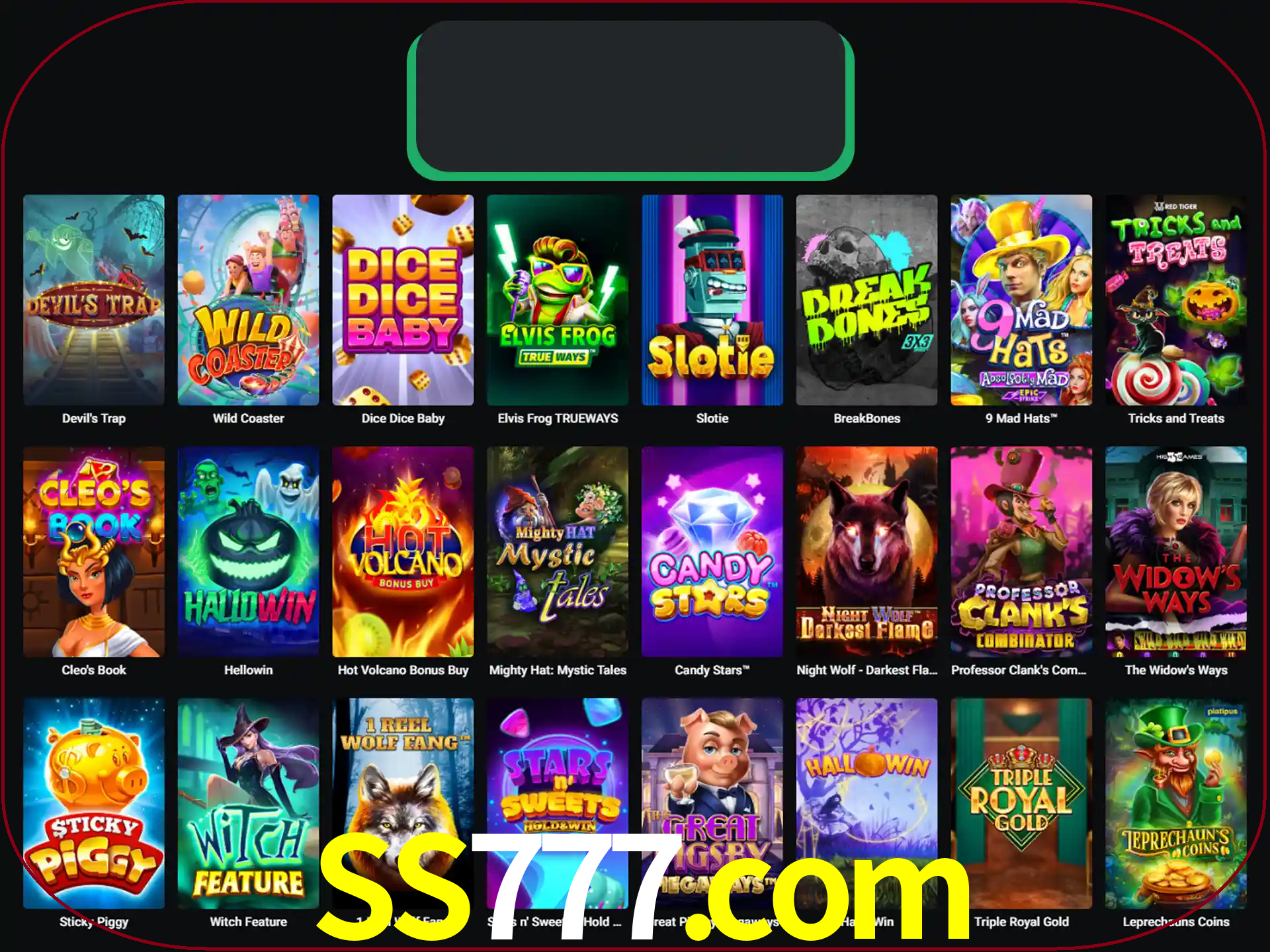 Procure por seus amados jogos de slot.